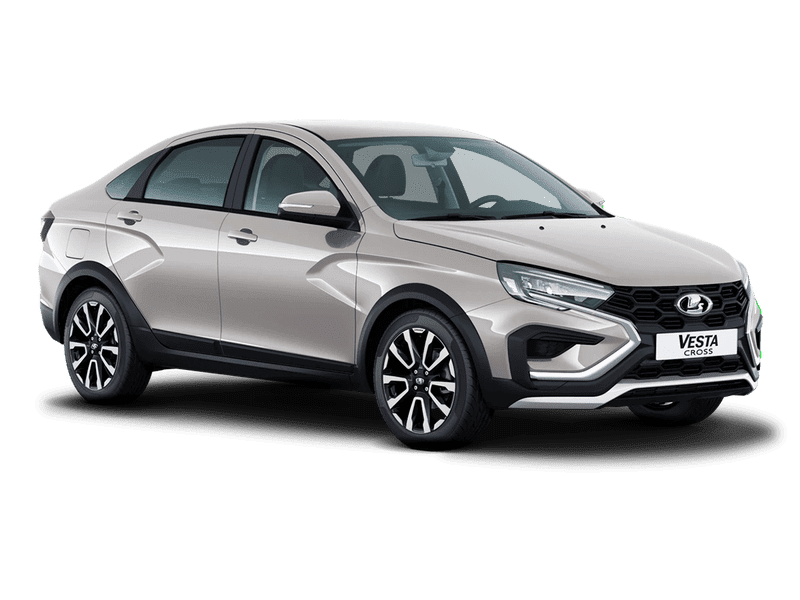 Купить Lada Vesta Cross в Москве - Серебристый "Платина"