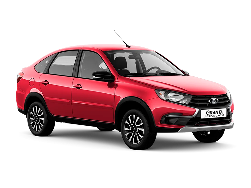 Купить Lada Granta Active Cross в Москве - Бордовый "Фламенко" (181) - Металлик
