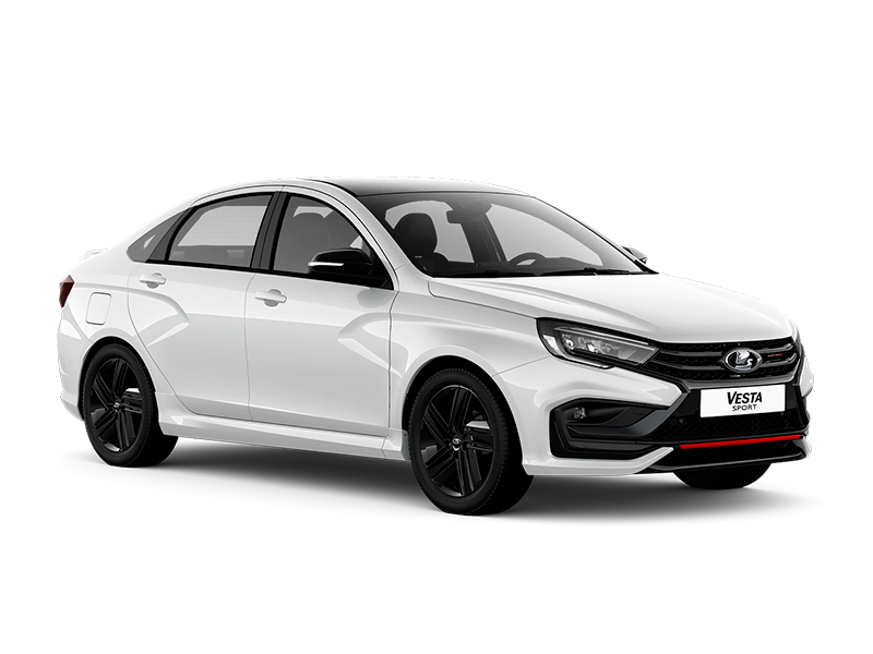 Купить Lada Vesta Sport в Москве - Белый "Ледниковый" (221)
