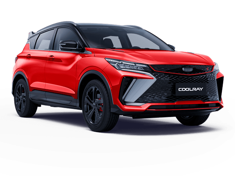 Купить Geely Coolray в Москве - Красный